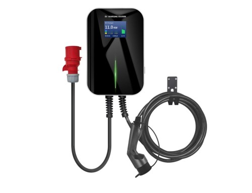 Ładowarka samochodowa EV Wallbox BESEN Basic 22kW z wtykiem siłowym 32A